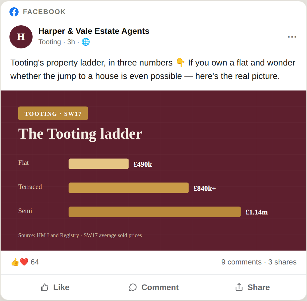 Harper & Vale Facebook post